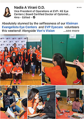 Dr. Fulmer’s staff raring to go!Photo courtesy of Dr.Fulmer.