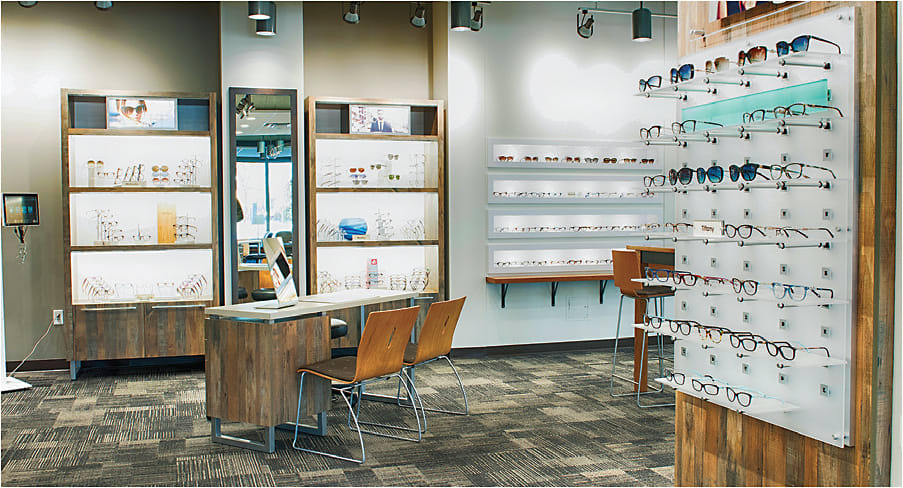 Mix up different styles of frame displays.