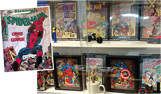 With great comics, comes more patients. Photos courtesy of Dr. Dean Nolan