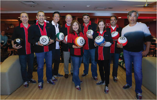 Retina Fellows Forum faculty Dean Eliott, MD; Tarek S. Hassan, MD; Carl C. Awh, MD; Stanley Chang, MD; Judy E. Kim, MD; Thomas A. Albini, MD; Amy D. Schefler, MD, FACS; Rishi P. Singh, MD; and David R. Chow, MD, FRCS(C) (not pictured: John W. Kitchens, MD).