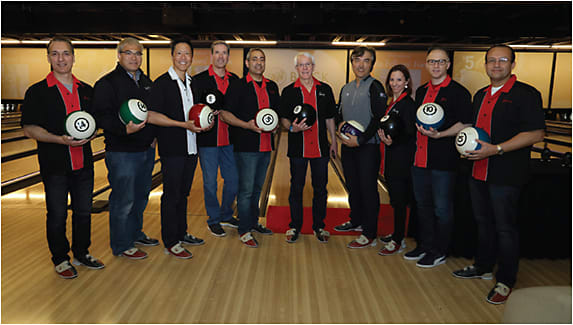 The 2017 Retina Fellows’ Forum faculty (L to R): Dean Eliott, MD, Peter Kaiser, MD, Carl Awh, MD, Mike Jumper, MD, Tarek Hassan, MD, Gary Abrams, MD, David Chow, MD, Amy Schefler, MD, Jonathan Prenner, MD, and Tamer Mahmood MD, PhD.