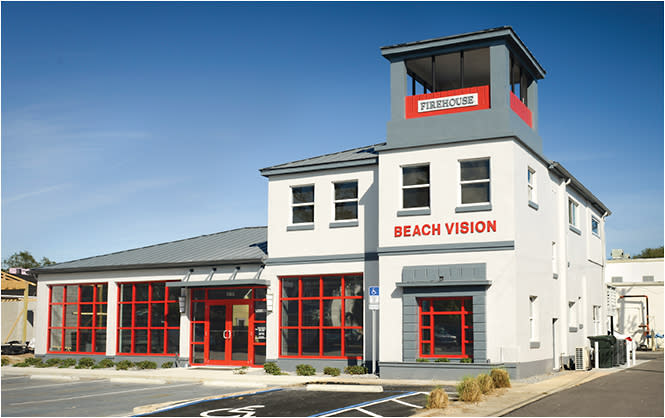 Its exterior merges the old with the new