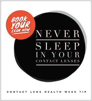 Use WordSwag to create your campaign for Contact Lens Health Week.