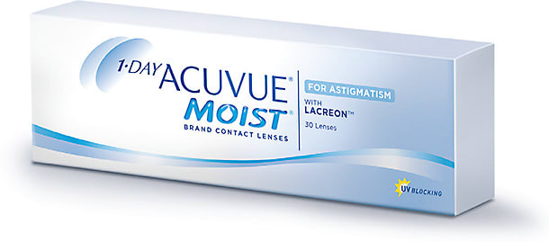 J&amp;J VISION / ACUVUE MOIST for Astigmatism