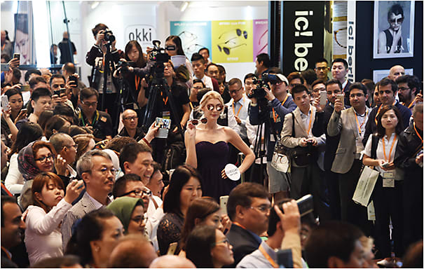 Runway fashion shows of the latest styles bring the designs up close and personal