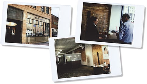 Photos taken by Blink Optometry