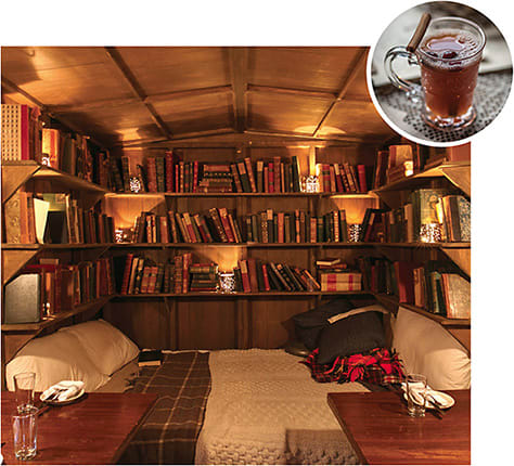 The Lodge at Gallow Green
PHOTO COURTESY CONOR HARRIGAN
INSET COURTESY NOAH FECKS