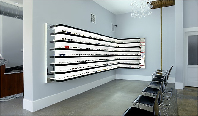 Beach Vision’s modern interior includes the original fire pole