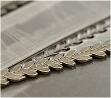 5. Material Expertise.  
Safilo’s production facilities are specialized in four production materials: metal, acetate, injection-molded plastic, and Optyl.