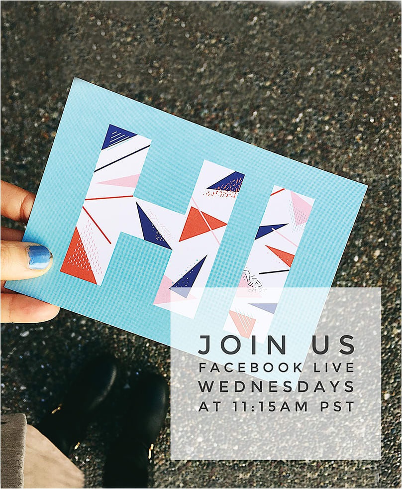 If you’re going to livestream...announce it beforehand to generate more engagement. Oakland Vision Center Optometry posts this graphic on Facebook the day before its weekly Facebook Live video.