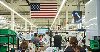 All Smith goggles are hand built in the U.S. with care—in Clearfield, UT.
PHOTO: JAY DASH