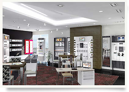 The Eye Designs Group’s new showroom in Chino, CA