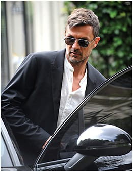 KICK IT UP 
Former Italian football player Paolo Maldini rocks Montblanc sunglass style MB649S from Marcolin, featuring a metal double bridge and ZEISS lenses.