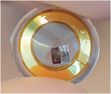 This smart contact lens from Canadian player Medella Health is a glucose-monitoring lens nearing the clinical trial phase