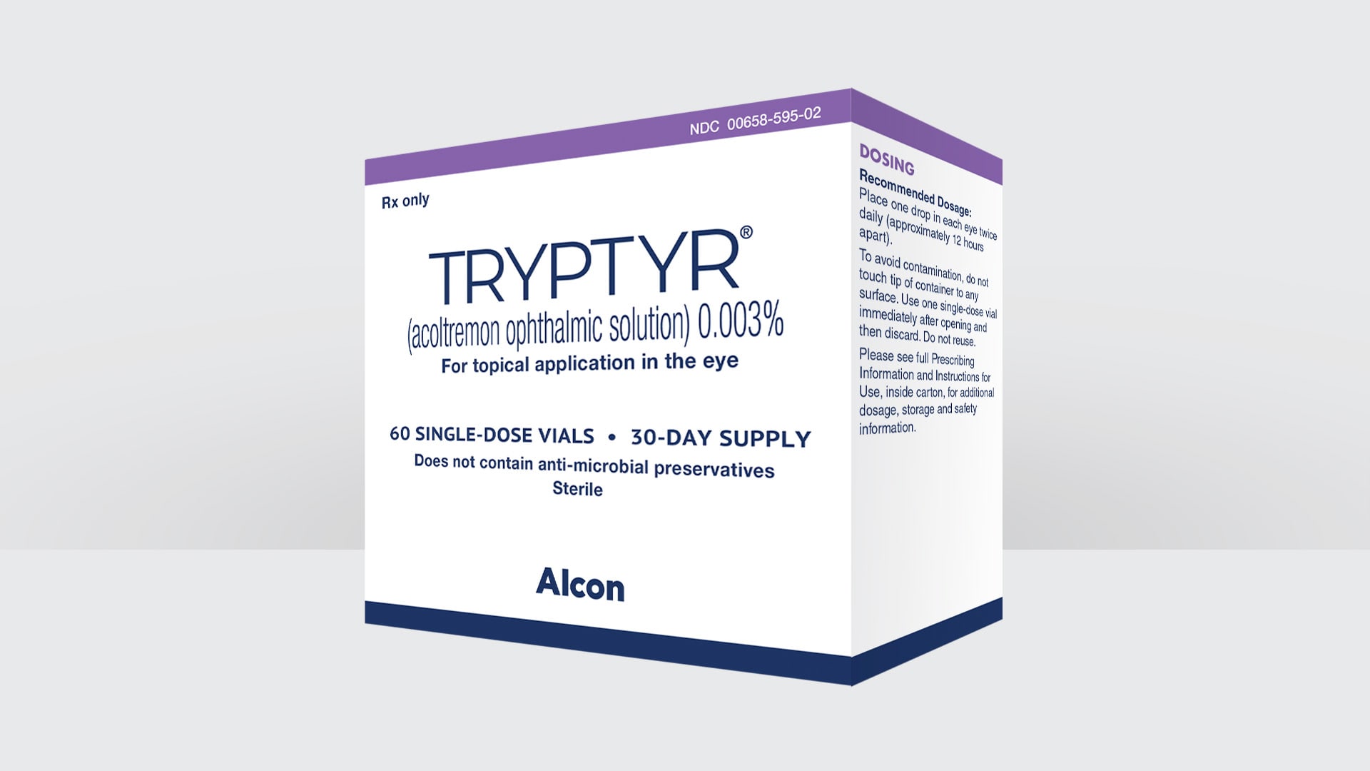 Tryptyr (acoltremon ophthalmic solution) 0.003%