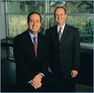 Richard Lombart (left) and Kenneth Lombart (right)