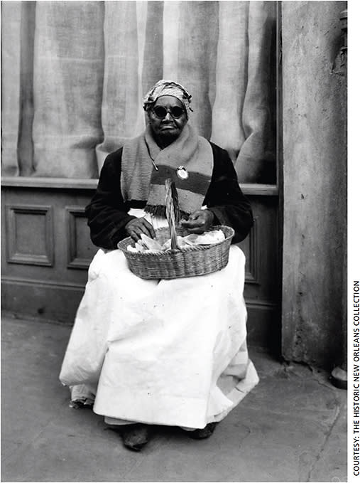 SELLING PRALINES, 1930s