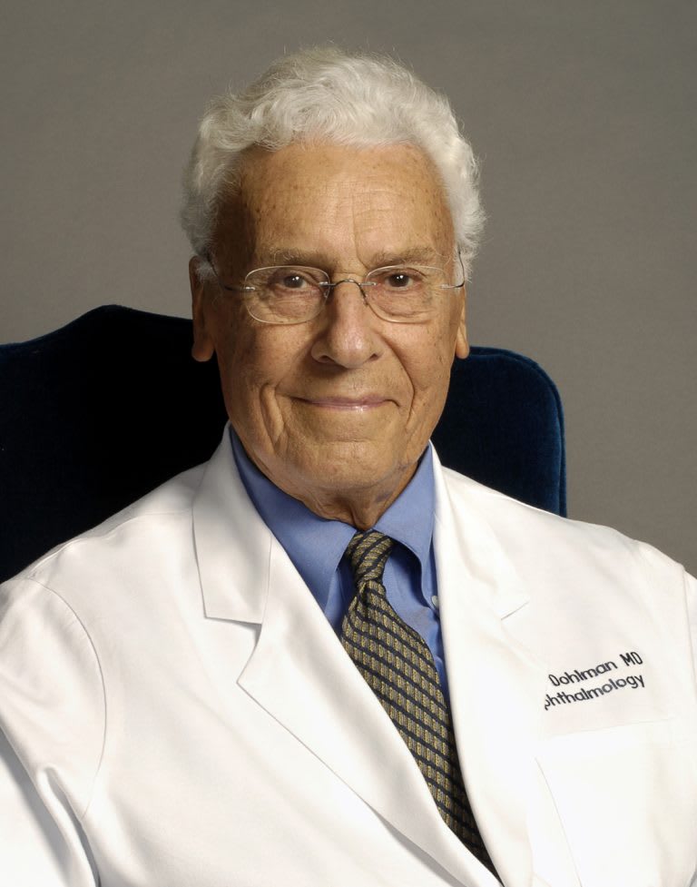 Claes H. Dohlman, MD, PhD. Image courtesy of Massachusetts Eye and Ear