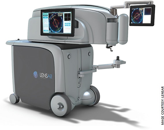 LENSAR’s Cataract Laser with Augmented Reality technology.
