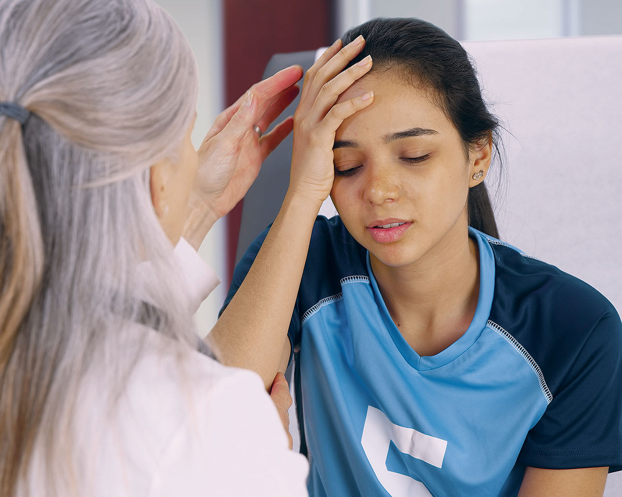 SRC is highest in soccer (above) and lacrosse for female athletes. (Photo courtesy: AdobeStock/Mark Adams)