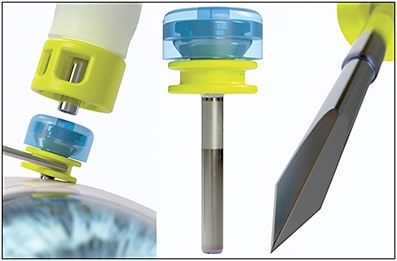The Eva Aveta trocar cannula system. IMAGE COURTESY OF DORC