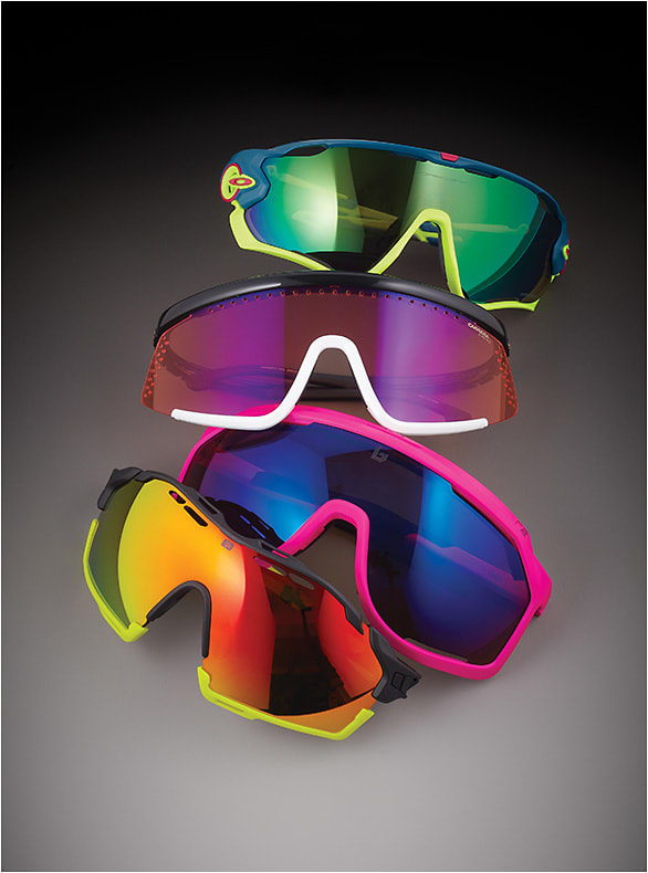 RULE BREAKERS&amp;#xD;&amp;#xA;Pops of neon, extreme wraps, bold shields, hot pink&amp;#x2014;performance sports&amp;#xD;&amp;#xA;are anything but boring this season. &amp;#xD;&amp;#xA;From top:&amp;#xD;&amp;#xA;&amp;#xBB; Oakley&amp;#x2019;s JawBreaker from Luxottica features Switchlock Technology for easy lens changing and temples that adjust to three different lengths.&amp;#xD;&amp;#xA;&amp;#xBB; Carrera&amp;#x2019;s HyperFit 10/S from Safilo embodies sports-luxe style with a foam top bar, perforated lenses for ventilation, and anti-slip rubber nose pads.&amp;#xD;&amp;#xA;&amp;#xBB; The Boll&amp;#xE9; Chronoshield is a statement-making oversized shield in hot pink featuring Phantom lenses and the company&amp;#x2019;s top frame technology.&amp;#xD;&amp;#xA;&amp;#xBB; Rudy Project&amp;#x2019;s Cutline offers sleek cutaway sections to improve airflow and an interchangeable lens system.