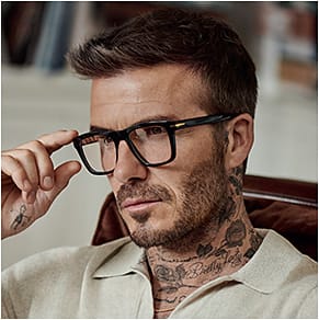 Beckham sports the DB 7020.