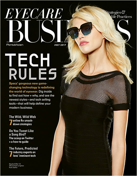 In this issue, EB steps into the future with an inside look at the coolest high-tech advancements in frames and lenses, plus we serve up a guide on how to use tech as a selling advantage