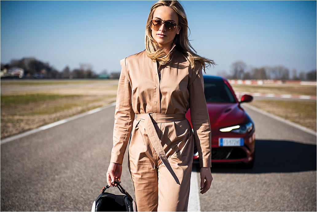 Race car driver
Carmen Jorda, wearing Carrera 1016/S from Safilo