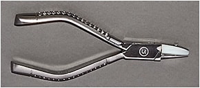 6 CONICAL &amp;amp; CYLINDRICAL INCLINATION PLIERS: The nylon pad protects metal frames from damage when adjusting eye wires, end pieces, hinges, or bridges. The all-metal design has a textured grip and an easy-to-disinfect nonporous finish. Pictured: B&amp;amp;S Cylindrical Inclination Pliers from Hilco Vision.