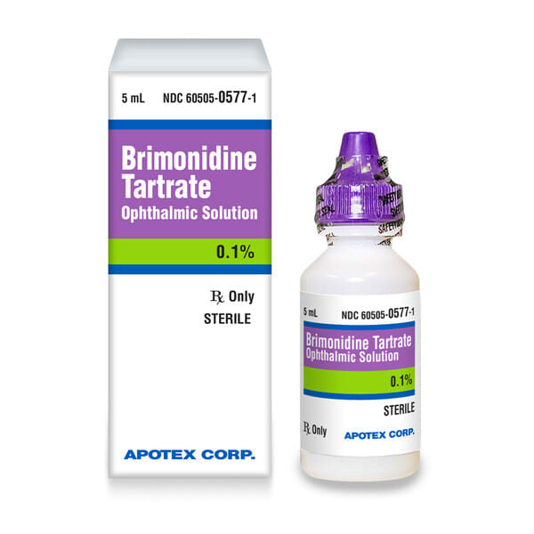 Brimonidine tartrate ophthalmic solution from Apotex