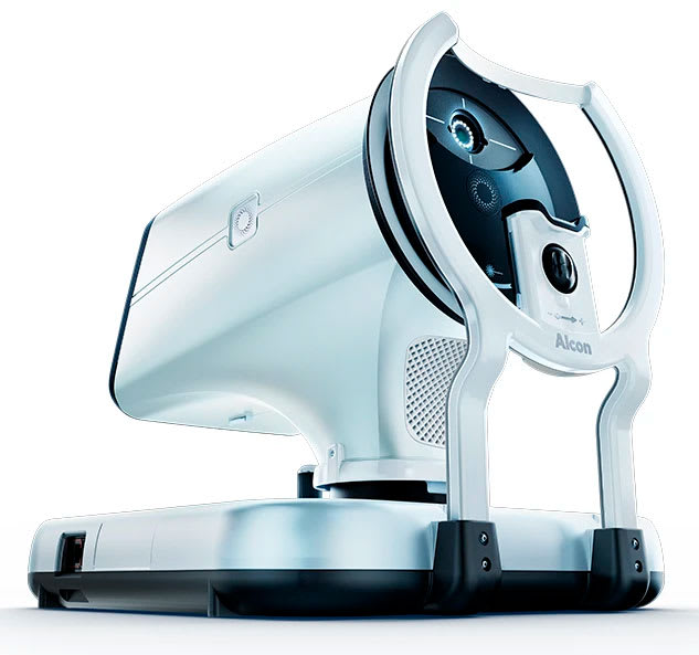 <p><strong>Figure 1.</strong> Voyager DSLT is fully automated, efficiently delivering 120 laser pulses without the need for a gonio lens as with manual SLT.<span class="Apple-converted-space">&nbsp;</span></p>