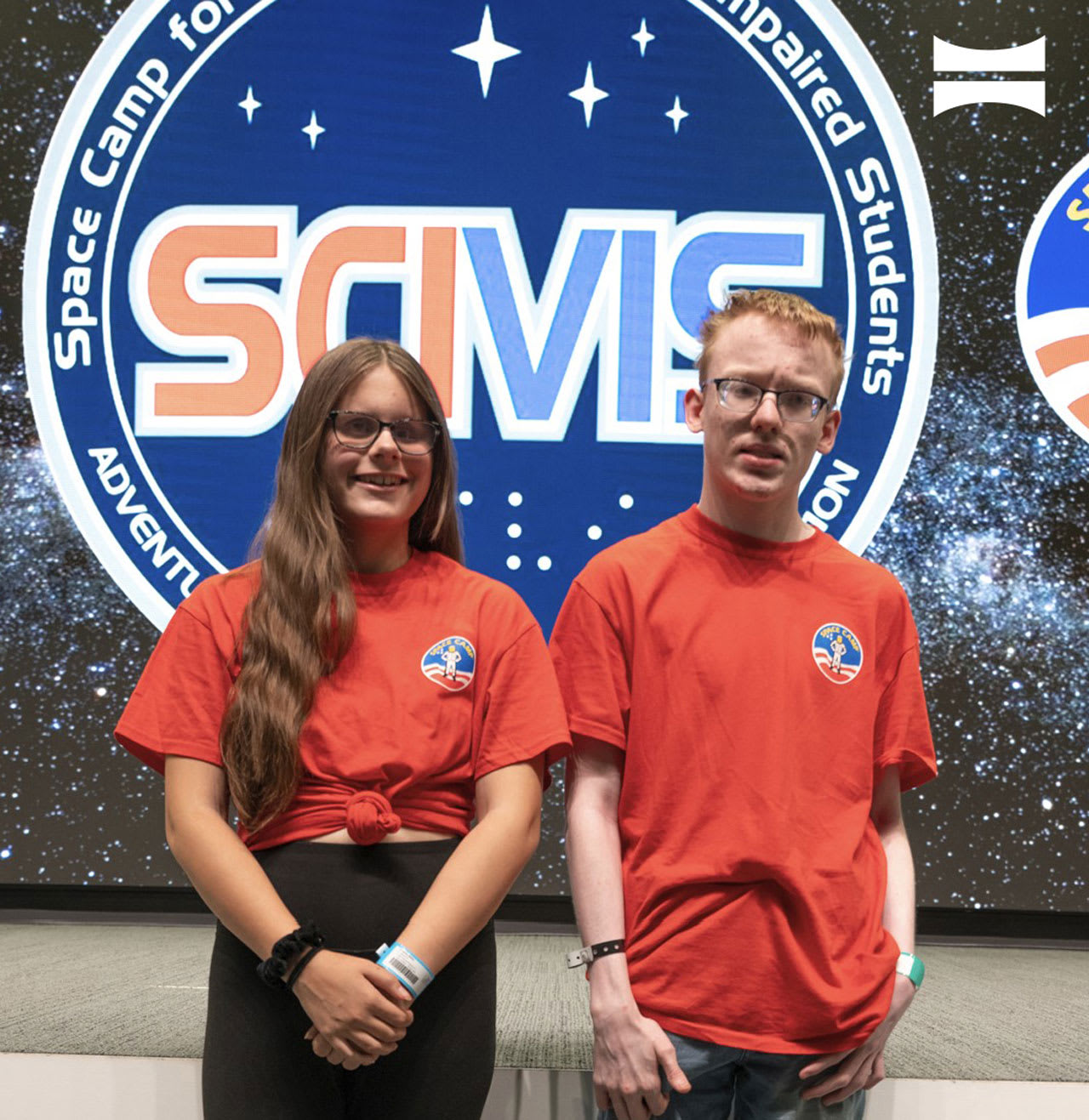 The student winners this year were Kelsey K. from Smithfield, UT who attended the Space Academy program, and Coy dale D. from Hope Hull, Ala., who attended the Advanced Space Academy program.