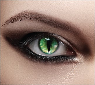 Cosmetic lenses are a common Halloween accessory. Educate patients that, as with all contact lenses, they require a valid prescription. marinafrost/stock.adobe.com