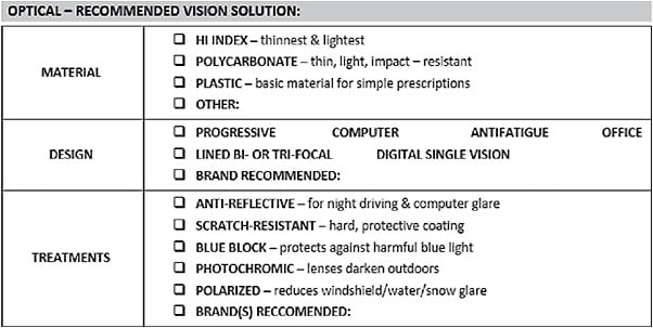 Here’s an example of a pre-made form.