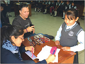 LensFerry S, a subsidiary of CooperVision, went on a recent mission trip to Oaxaca, Mexico with Optometry Giving Sight to provide free eye exams and glasses to elementary school students who do not have access to eye care. Out of about 1,000 eye exams, roughly 80 children received glasses.