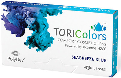 Toricolors offer a frequent replacement option for astigmats who want to change eye color.