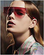 Marcolin has renewed its license with Emilio Pucci. Pictured is sunglass style EP0139.