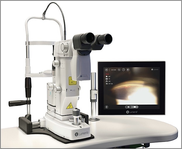 Lumenis Vision’s Digital Duet SLT-YAG laser platform. Image courtesy of Lumenis