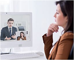Schedule time, via a video messaging platform, for the rep to speak with optical staff.
Image courtesy of Photographee.eu/stock.adobe.com