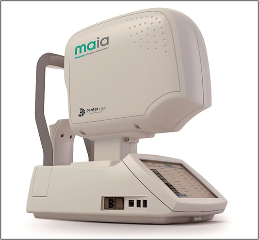 The MAIA microperimetry device.
IMAGE COURTESY OF CENTERVUE