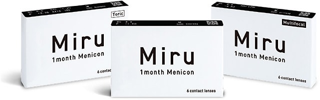 Miru 1month Menicon is now available in the U.S. market.