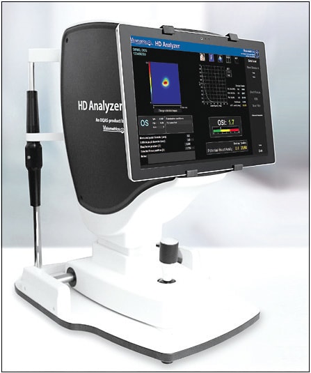 Visiometrics’ Touch Screen package for its HD Analyzer can reduce the system footprint.