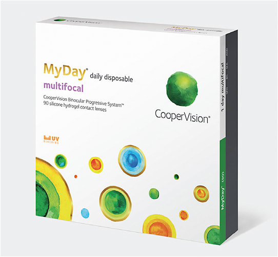 CooperVision’s MyDay multifocal contact lenses