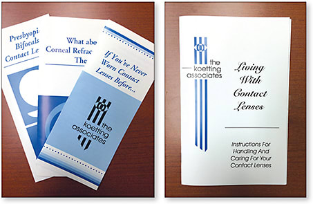 Figure 1. In-office pamphlets and brochures are easy to customize to portray your practice’s message.