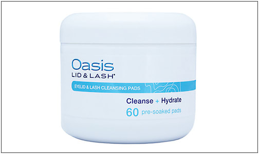 Oasis Lid &amp; Lash Cleansing Pads are pre-soaked pads with the original pump formulation for more convenient lid and lash hygiene.