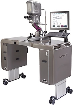 The Light Adjustable Lens’ digital light delivery device IMAGE COURTESY RXSIGHT