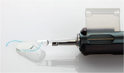 The Light Adjustable Lens injector IMAGE COURTESY RXSIGHT