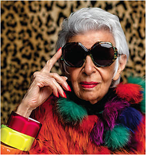 In this issue, we sit down with the iconic Iris Apfel to discuss everything from her signature eyewear style to Instagram. Shot on location in Palm Beach. Photography: Nick Garcia Hair: Philippe Barr Frame: Iris Apfel x Selima Salaun model Iris