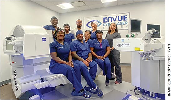 The team at Envue Eye &amp; Laser Center